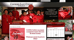 Desktop Screenshot of confrerie-st-etienne.com